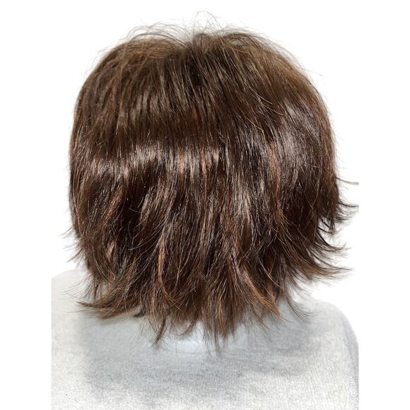 ARIA Wig by TRESSALLURE, Sheer Plum Basic Cool Comfort Cap Chic and Messy 3 - Picture 9 of 12